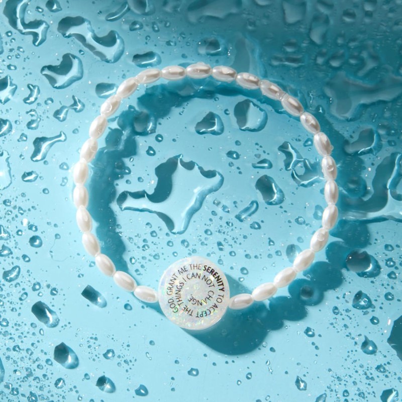 Holy Water Serenity Prayer Gold