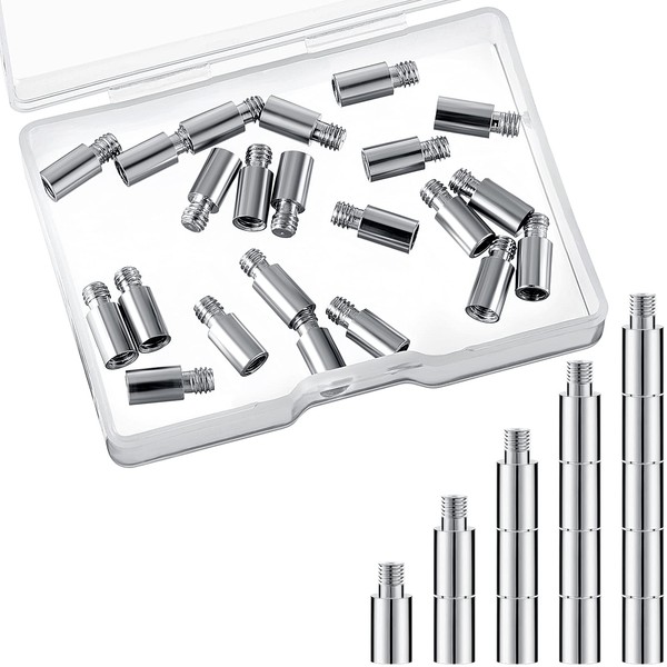 40 Pieces Scrapbook 12 x 5 mm Extension Screws Album