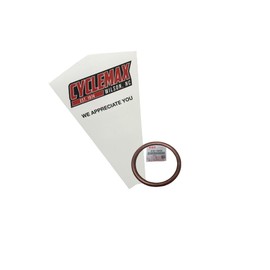 Cyclemax 4 Pack compatible with Suzuki 2017-2024 Gsxr 1000 Gsx-R Exhaust Gaskets 14181-04K00 Contains One Exhaust Gasket 4 Pack and a Funnel