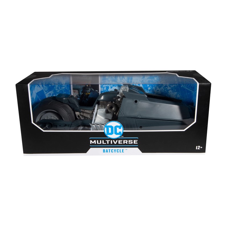 McFarlane Toys DC Multiverse White Knight Batcycle, Black