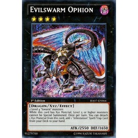 YU-GI-OH! - Evilswarm Ophion (HA07-EN064) - Hidden Arsenal 7: Knight of Stars - 1st Edition - Secret Rare
