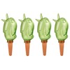 Scheurich Set of 4 Watering Globes 220 ml Green Water