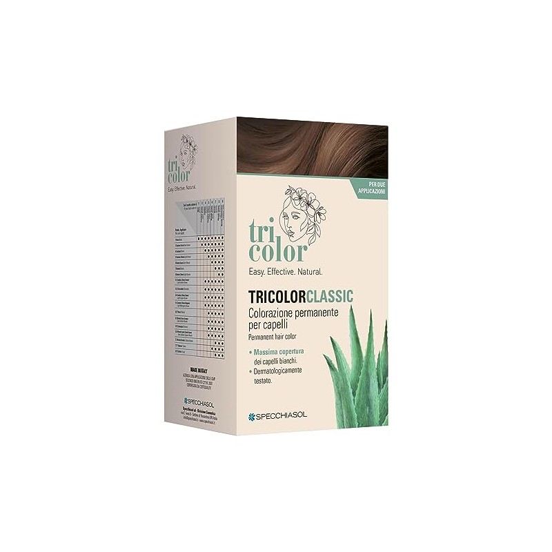 Tricolor Classic - Schnelle Haarfärbung - 6.32 Kastanie