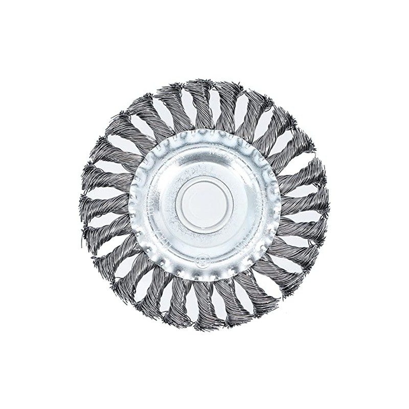 BGS 3986 disc brush/braided round brush, 192 pieces, 6.3 mm