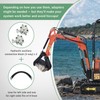 VORGENS Mini Excavator Three-Way Diverter Valves & Hose Kits, Hydraulic