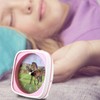 Children's Quartz Alarm Clock - Colourful Motifs - Silent Seconds