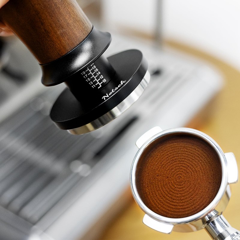 NOTSEK Coffee Tamper, 58.3mm Espresso Tamper with 30lbs Constant Pressure,