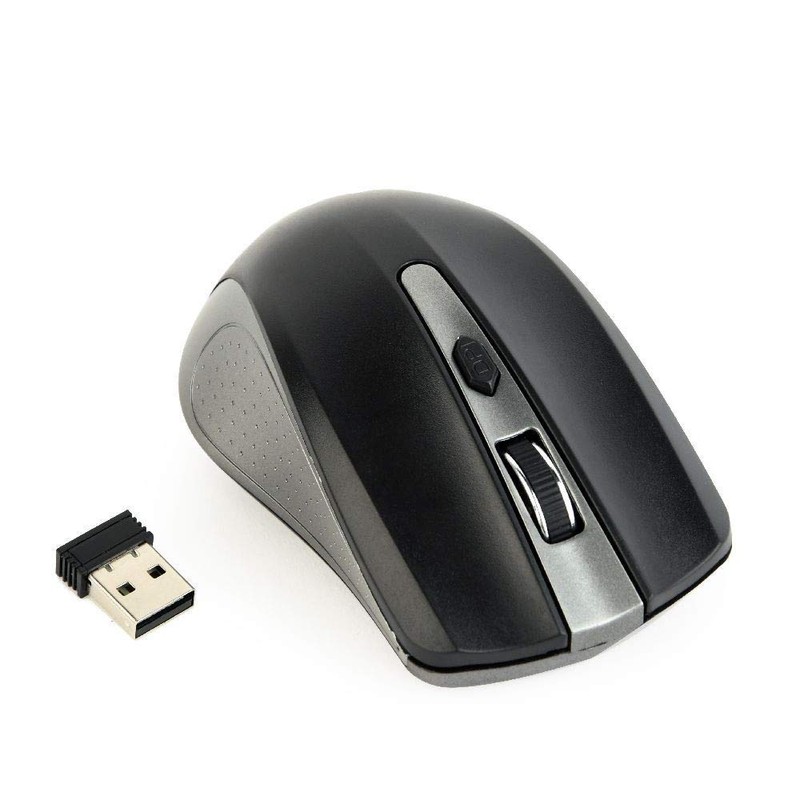 Mouse USB Optical WRL Grey/Black MUSW-4B-04-GB Gembird
