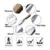 Portable Folding Shovel Multifunctional Outdoor Gadgets Garden Tool for Camping