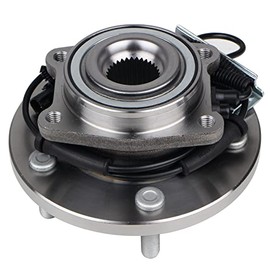 KUSATEC 513273 Front Wheel Hub Bearing Assembly Compatible with Chrysler Town & Country, Dodge Grand Caravan 2008-2016, VW Routan 2009-2014, 5 Lug w/ABS