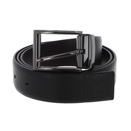 VALENTINO Bairone Classic Belt W105 Nero / Moro - Can be Shortened, Nero / Moro