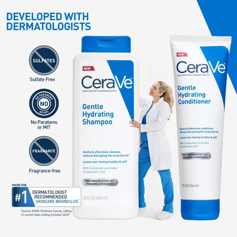 Acondicionador Cerave Gentle Hydrating Ceramidas 355ml