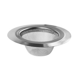 NUZAMAS 2PCS Sink Mesh Filter 4.5 inches Diameter Kitchen Sink Strainer Stainless Steel Sewage Basket Filter Trap Bathroom Sink Drain Filter