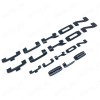 GMC Gloss Black Door Rear Yukon Emblems Letters kit 2021-2025