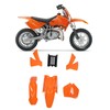 Motorcycle Fairing Cover Kit Orange Front Wheel Mudguard Splash Guard