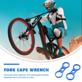 2pcs Bicycle Front Fork Repair Tool, Suspension Fork Keys, Bicycle Front Fork Repair Tool, Aluminium Alloy for SR Suntour XCR/XCM/XCT/RST
