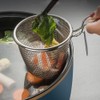Stainless Steel Pasta Basket, Mesh Spider Food Dumpling Noodle Strainer,