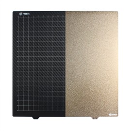 FYSETC Elego Neptune4 Max 3D Printer Build Plate 430x430 - PEI PET Print Bed Only: Textured Smooth Double Sides Spring Steel Printing Surface Sheet Fit Elego Neptune3 Max Anycubi Kobra2 Max CR-6 SE