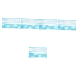 Sosoport 5sets Mushroom Bottle Lid Pad Breathable Barrier Pad for Cap Material Large Scale Cultivation Supplies 2sheets*5