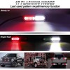 ASPL 8pcs Sync Feature Ultra Slim 12-LED Surface Mount Flashing