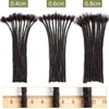 Originea Dreadlock Human Hair Extensions for Women/Men, 0.6 cm Thick,