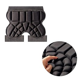 Life Bravo Butt Pads for Skating, 25 mm Thick Bum Protector for Kids (3-7 Years Old) Lightweight, Anti Slip Black Snowboard Padded Pants, Hip Pads for Ice Skating Ski Skiing Skateboarding Cycling