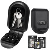 WwuHua Key Safe with Number Code, Key Safe with Magnetic