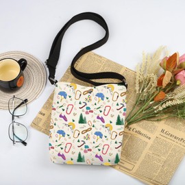 MYSOMY Rock Climber Gift Rock Climbing Crossbody Bag Bouldering Gym Rock Climber Shoulder Bag Rock Climbing Lovers Gift, climbing cb