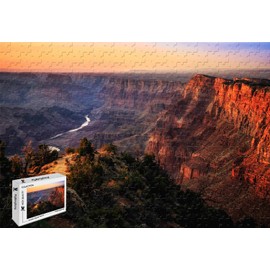 1000 Piece Jigsaw Puzzle - Grand Canyon National Park Wood-Material,29.5 X 19.6 Inch Entertainment Toys for Adult Special Graduation