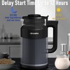 6-in-1 Nut Milk Maker, 8 Blade 27oz Homemade Almond, Soy,