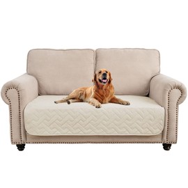 fuguitex Waterproof Dog Bed Cover Couch Cover for Pet Anti-Slip Cat Mat Pet Pad Blanket for Sofa Chair Recliner Bed Furniture Protrctor