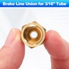 Spurtar 21 Pcs Brake Line Fittings, 3/16 Brake Line Fitting