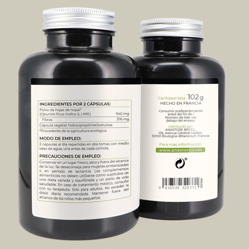 Organic Nopal 720 Capsules