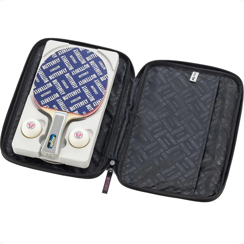 Butterfly 63400 Table Tennis Racket Case, YT Case, Holds 2