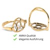 AMKA Baroque Spanish - Portuguese Stirrups Brass 015/036