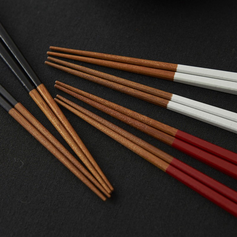 Rikizo R-918845 Chopsticks Cocochi Gray Length 9.1 inches (23 cm),