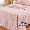JSD Pink Paisley Floral Sheet Set Cal King, 4 Piece
