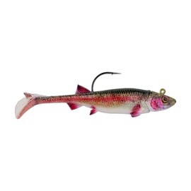 Berkley PowerBait Pre-Rigged Minnotator Fishing Bait, HD Rainbow Trout, 2.5 in, Irresistible Scent & Flavor, Realistic Profile, Ready-to-Fish, Ideal for Bass, Crappie, Pike and More
