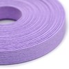 めぐみ手芸エコクラフトテープ クラフトバンド ライラック 10m巻 幅15mm 12芯 12-001