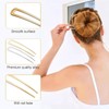 YXL 6Pcs French Hair Pins, U-Shaped Large Hair Pins, French