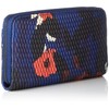 Desigual Women's Accessories PU Long Wallet, Blue, blue