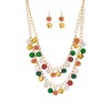 Madison Tyler Christmas Pendant Necklace Jewelry Set for Women |