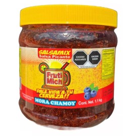 Fruti Mich Escarchado Para Micheladas sabor Mora Chamoy  Michelada Frutimich 1.1kg