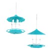 Bird Feeder Foldable Portable Terrace Bird Feeder for Outdoor Garden