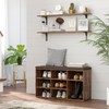 DINZI LVJ Long Wall Shelves, 39.4Inch Wall Mounted Shelves Set