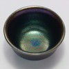 Utsuwa Roan Mino Ware Higashiyama Raster Guinomi, Black
