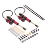2pcs Internal Spring Negative Pressure Shock Absorber 100mm Metal for