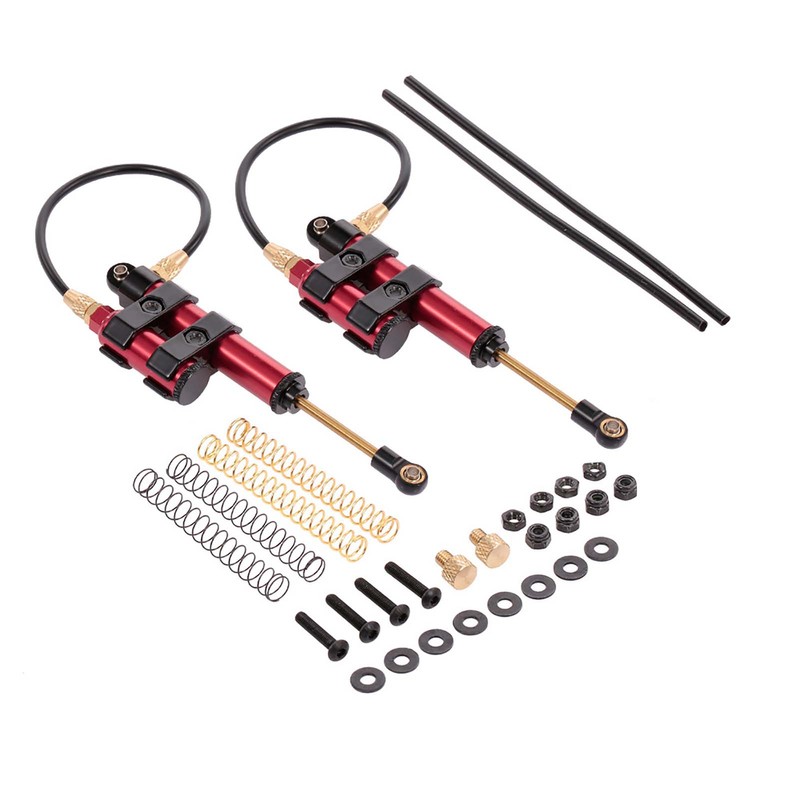 2pcs Internal Spring Negative Pressure Shock Absorber 100mm Metal for