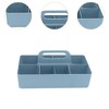 Fenteer Portable Box Divided Basket Bin Cleaning Minimalist 8 Compartments
