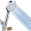 FASDUNT FASDUNT Shower Head with Handheld, High Pressure Handheld Shower